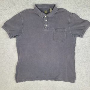 Original Penguin Bakersfield Classic Polo‎ Shirt Men's XL Gray Charcoal